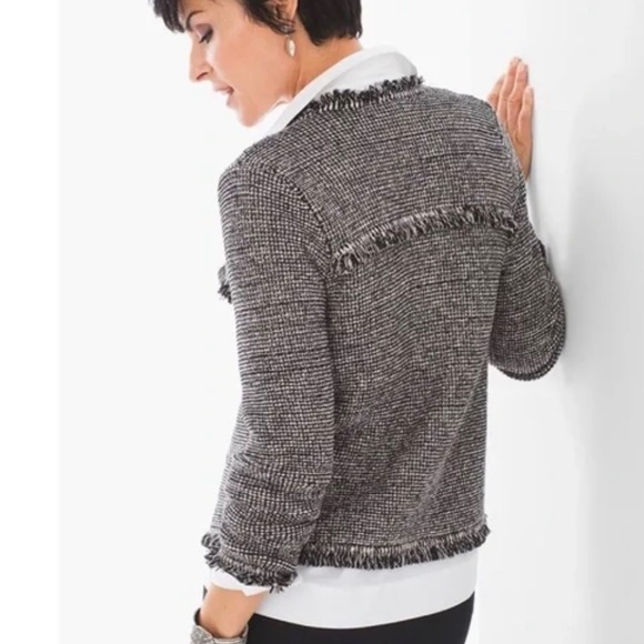 Snazzy Chicos size 3 sweater jacket NWT - Picture 3 of 11